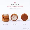 Pingente Redondo Pintado de Agarwood Acessórios para Pulseira Colar DIY Nove Caudas Raposa Zaki Lam Thangka Contas Soltas Acessórios de Joias