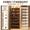 Zapatero Pequeño de Múltiples Niveles para Uso Doméstico, Integrado con la Puerta de Entrada, Ahorrador de Espacio, Modelo 2026, Estante de Almacenamiento Simple para Apartamentos de Alquiler, Plegable