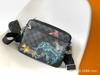 26 Años m L Bolso para Hombre, Bolso para Mujer, Bolso Cruzado de un Solo Hombro, Bolso para Cámara Tres en Uno, Bolso de Mano, Cuero Genuino, Versátil, Retro