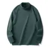 2025 Otoño/Invierno Nuevo Top de Capa Interior con Forro de Polar de Doble Cara, Cuello Alto, Camiseta Térmica Base de Doble Cara para Hombres y Mujeres, Manga Larga