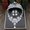 Nueva Corona de Novia Coreana Tocado Accesorios para el Cabello Traje Accesorios de Boda Accesorios de Boda Cadena de Pedrería Collar Corona para el Cabello