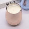 Vela de Aromaterapia Taza para Huevo Electroplateada Vela de Cera de Soja DIY Adornos para el Hogar Recuerdo de Boda Cumpleaños Vela Perfumada