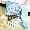 Separador de Libros Lazo Borla Accesorios Decorativos Suministros Festivos Regalos de Bienestar para Amantes, Compañeros de Clase y Amigos Regalos Separadores de Libros