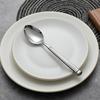 Juego de vajilla de alta gama de acero inoxidable 304, apto para restaurante, vajilla occidental, hotel de cinco estrellas, cuchillo, tenedor y cuchara.