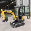 Exportación Transfronteriza de Retroexcavadoras Pequeñas para Ingeniería Municipal, Máquinas Zanjadoras Agrícolas, Máquinas para Girar y Aflojar la Tierra, y Miniexcavadoras