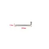 Marcador Galvanizado em L para Ponto de Observação de Assentamento Marca de Observação de Assentamento Marca de Assentamento Prego de Topografia