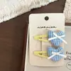 Nuevo Estilo Puntos Geométricos Estrella Lazo Pinza para el Cabello de Bebé Clip Lateral Clip para el Flequillo