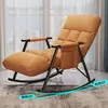 Sillón Perezoso para Uso en Casa en la Sala de Estar, Mecedora Reclinable, Silla para Siesta en la Oficina, Silla Cómoda de Ocio para Dormitorio Balcón