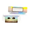 En stock caja de pestañas postizas caja de embalaje de pestañas postizas caja de cartón para pestañas de ojos caja de cartón para tarjetas de colores de pestañas