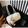 Bolso de bolos coreano de nicho para mujer, nuevo y moderno bolso retro para el antebrazo otoño 2026, bolso tote de hombro de gran capacidad