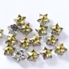 Broca de garra estrela de cinco pontas/Broca de vidro cristalino/Broca de garra costurada à mão/DIY/Vestido de noiva/Grampo de cabelo/Acessórios