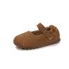 Zapatos Birkenstock para Niños 2025 Verano Nuevos Zapatos de Cuero para Niñas Planos Estilo Coreano Suela Suave Zapatos de Bebé Zapatos Pequeños de Cuero para Bebé