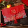 2026 Año del Caballo Nuevo Estilo Chino Bordado Borla Sobre Rojo Año Nuevo Festival de Primavera Sobre Rojo de Año Nuevo Tela Sobre Rojo de Año Nuevo