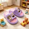 Pantuflas de EVA para Niños, para Niños, Verano, Niños Pequeños, Dibujos Animados, Lindas, de Interior, Antideslizantes, Suela Suave, Padre-Hijo, Niños, Sandalias, Niñas