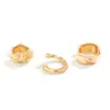 Presilhas de Orelha Redondas Irregulares de Pérola Sem Furo Simples Elegantes Moda Ear Cuffs Nicho High-End Brincos Versáteis