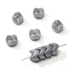 Tinta Spray Acrílica Jenga Engrenagem Contas Miçangas Feitas à Mão Pulseira Colar Artesanal DIY Acessórios de Joias Materiais