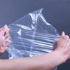 Bolsa de almacenamiento de película interior grande de bolsillo plano de suministro Bolsa de plástico transparente de alta presión a prueba de polvo Impresión de bolsillo plano