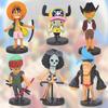 Decoración hecha a mano de una pieza Luffy suolong Shanzhi ace modelo periférico una pieza caja ciega hecha a mano huevo sorpresa