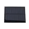 Venta al por mayor de fábrica módulo pequeño de celda solar cuadrada 65*65mm placa de goma solar de gota 0.5W