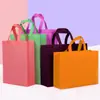 Bolsa de tela no tejida para hacer bolsa de compras bolsa de regalo publicitaria bolsa no tejida tridimensional producción en stock