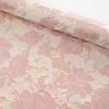 Dia das Mães Rosa Jacquard Bordado Pano Estampado Cerejeira Flor em relevo Tecido Borda Bolo Decoração Flor Embalagem Pano