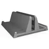 Soporte Vertical para Laptop Tres en Uno Estante de Almacenamiento para Teléfono Móvil y Tableta Rack Vertical de Aluminio para Escritorio