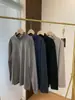 Estilo Família! Aquecimento por Infravermelho Distante~Série Nutritiva para a Pele Leve e Quente Jaqueta Moletom com Zíper Meio Aberto e Gola Alta Masculina H092612