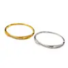 Fábrica de origen directo transfronteriza: Pulsera delgada de doble capa con circonitas escalonadas, accesorio simple para el día a día para mujer, disponible al por mayor