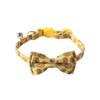 Aminger Nuevos Productos para Mascotas Serie Vegetal Collar para Gato Moño Triángulo Toalla Collar para Gatito Berenjena Papa