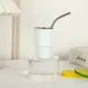 Mini Copo de Carro Amazon 3oz Aço Inoxidável 304 Copo Pequeno para Vinho Portátil Camada Única/Dupla com Canudo Feito Sob Medida