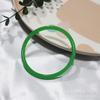 Pulseira de Vidro Colorido 5mm Imitação de Jade Pulseira Sino Acessórios Estilo Antigo Presentes Barraca de Rua Tiras Finas Acessórios Atacado