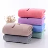 Toalla de vellón de coral suave absorbente toalla de vellón de coral bordada venta al por mayor de fábrica toalla facial bordada lisa toalla facial