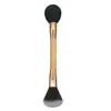Brocha de Polvo Esponja Brocha para Rubor Multifuncional Brocha de Esponja Doble Cara Brocha para Fijar Maquillaje Herramienta de Belleza