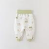 Pantalones de Bebé Otoño e Invierno Algodón Puro Clase A Sin Costuras Cálidos Largos para Niños y Niñas Algodón de Aire Pantalones Pañal Venta al por Mayor