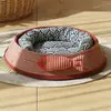 Nido de Gato Nido para Mascotas Universal Cuatro Estaciones Rascador para Gatos Nido Tejido Nido Transpirable para Dormir Lavable Resistente a Desgarros