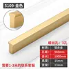 Manija Moderna Minimalista para Puerta de Armario Negra Herrajes para Puerta de Gabinete de Cocina Cajón Manija de Puerta de Gabinete Grande