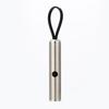 Linterna mini de acero inoxidable iluminación LED lámpara detector de dinero púrpura 395nm portátil para exteriores llavero lámpara de regalo