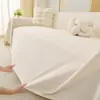 Suministro exclusivo transfronterizo de tela para funda de sofá impermeable para mascotas de color liso para todas las estaciones, toalla de sofá antideslizante, funda de sofá completa resistente a los arañazos