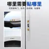 Adequado para Adesivos Anti-Risco para Maçaneta de Porta de Carro Wuling Starlight S, Adesivos para Côncavo de Porta Específicos para Carro, Película Protetora, Acessórios Decorativos
