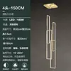 Lámpara de pasillo de apartamento tipo loft dúplex candelabro de escalera nórdico creativo lujo villa sala de estar moderna minimalista lámparas