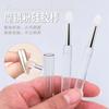 Bastão de silicone para nail art, pó de espelho mágico, bastão para espalhar pó aurora, bastão para esfregar pó com tampa, ferramenta conveniente e reutilizável, novo estilo popular na internet