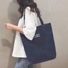 Bolso Estilo Retro de Moda Super Gran Capacidad para Mujer Color Sólido Simple de Lona para Viajar Cotidianamente Bolso de Hombro Tote Versátil Casual