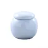 Mini Pote de Cerâmica para Chá, Pote Selado de Pó de Gesso, Pote para Armazenamento de Chá de Flores, Garrafa Pequena de Porcelana, Caixa de Chá Portátil