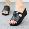 Nuevas Chanclas de Verano para Mujer para Uso en Exteriores, Sandalias Antideslizantes de Suela Gruesa para Mujer, Sandalias de una Pieza Resistentes al Desgaste de Tacón Alto, Venta Directa del Fabricante