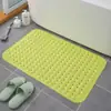 Tapete Antiderrapante para Banheiro de PVC Tapete de Chão de Silicone para Vaso Sanitário Chuveiro Banho Banheira Interior Antiderrapante Anti-Queda Absorvente de Água Tapete para Pés