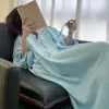 Lujo Ligero, Estilo Simple y de Gama Alta, Bata de Color Sólido para Mujer, Nuevo Modelo de Primavera y Otoño, Se Puede Usar Afuera, Vestido Largo, Vestido para Casa