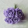 Huayihua Fabricante Fornece Buquê de Desenho Animado Acessórios DIY Flores de Papel Casamento Noiva Segurando Flores de Espuma Flores Artificiais