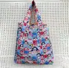 Bolsa de Ombro Casual Fashion para Viagem de Menina, Sacola de Compras de Supermercado Portátil de Nylon para Venda por Atacado