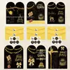 Tarjeta de Felicitación de Cumpleaños en Inglés Estilo Floral Nuevo Transfronterizo con Bendiciones Creativas Manuscritas, Sobre y Tarjeta de Regalo Decorativa