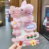 Pasador 2022 nuevo tocado de alta gama para niña florcita diadema linda tarjeta de flor pinza para el pelo pasador niños